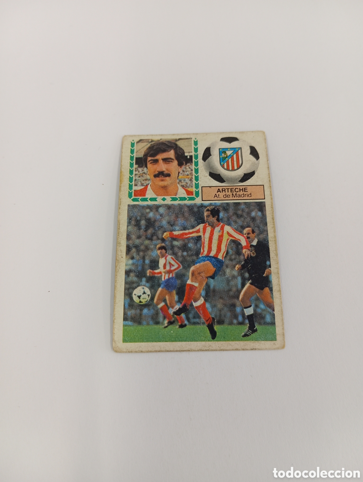 Cromos de f&uacute;tbol: ARTECHE Atl&eacute;tico de Madrid Liga Este 1983 1984 NUEVO 83 84 SIN PEGAR