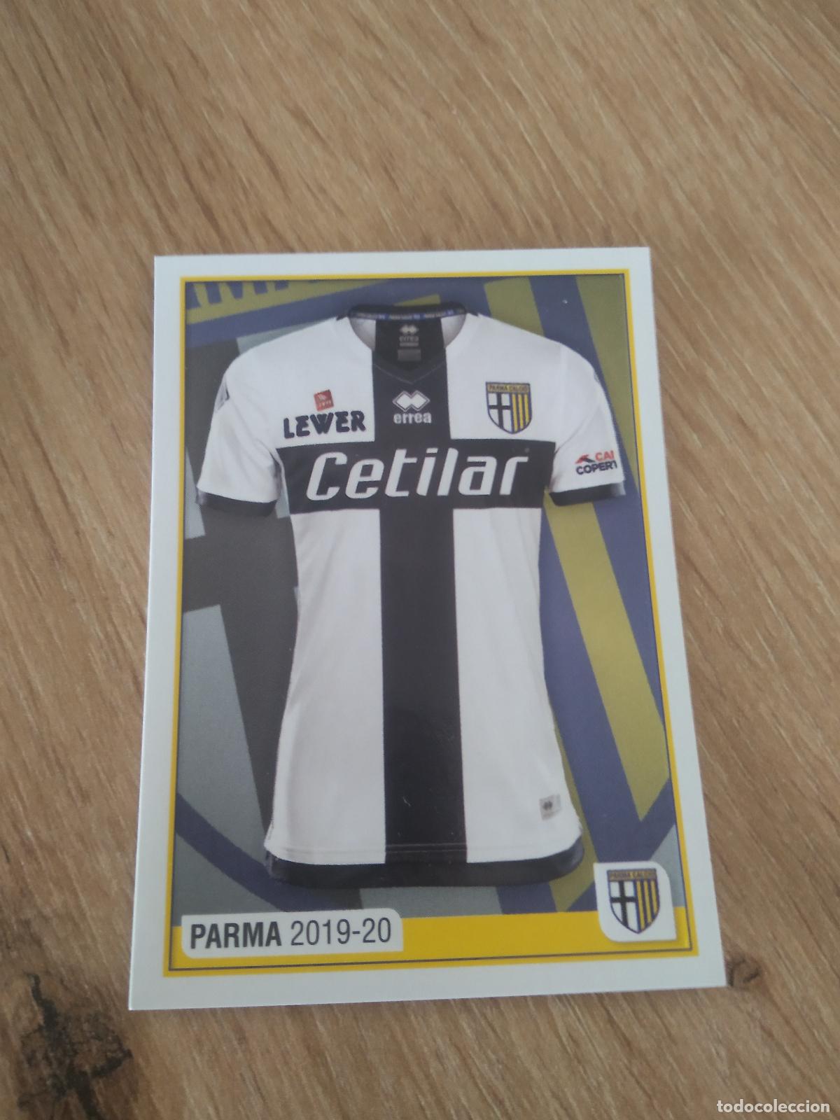 Cromos de f&uacute;tbol: 407 CAMISETA PARMA CROMO FUTBOL PANINI LIGA ITALIA 19-20 CALCIATORI 2019-2020