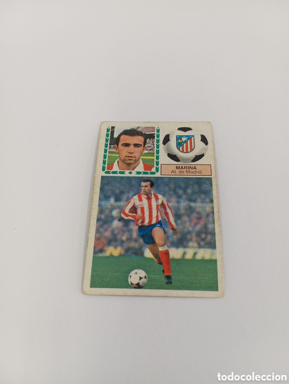 Cromos de f&uacute;tbol: MARINA Atl&eacute;tico de Madrid Liga Este 1983 1984 NUEVO 83 84 SIN PEGAR