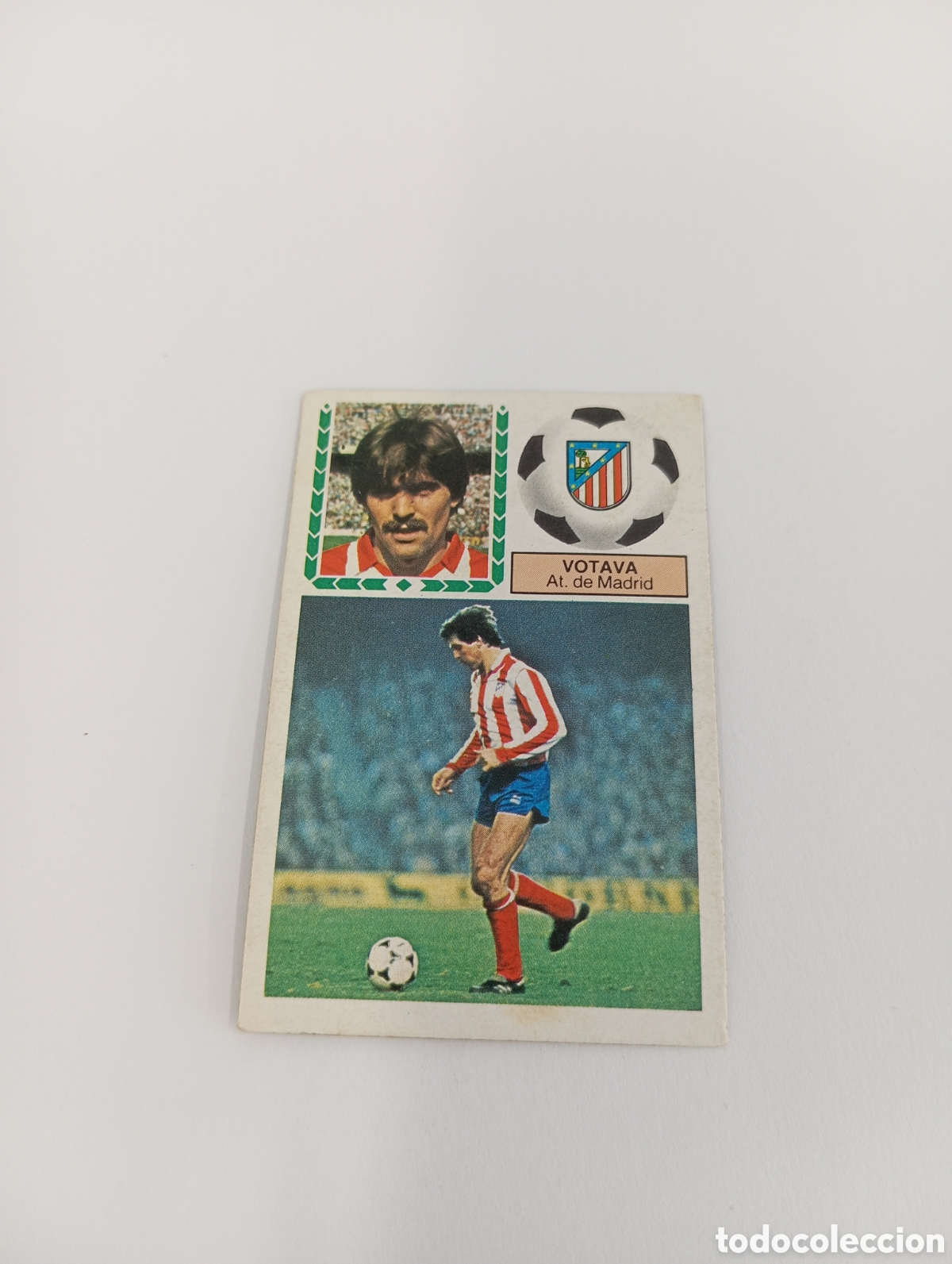 Cromos de f&uacute;tbol: VOTAVA Atl&eacute;tico de Madrid Liga Este 1983 1984 RECUPERADO 83 84
