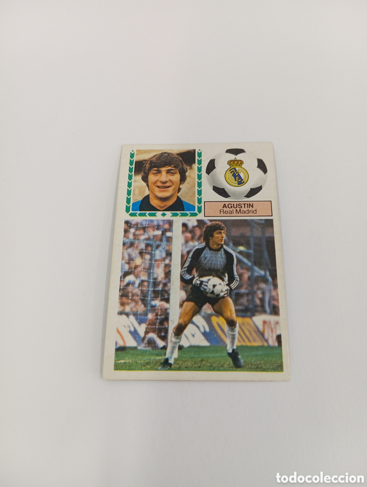 Cromos de f&uacute;tbol: AGUST&Iacute;N Real Madrid Liga Este 1983 1984 NUEVO 83 84 SIN PEGAR