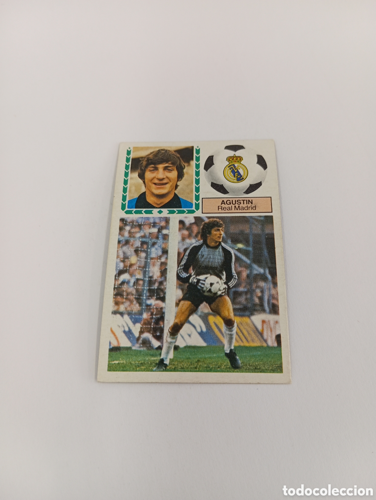 Cromos de f&uacute;tbol: AGUST&Iacute;N Real Madrid Liga Este 1983 1984 NUEVO 83 84 SIN PEGAR