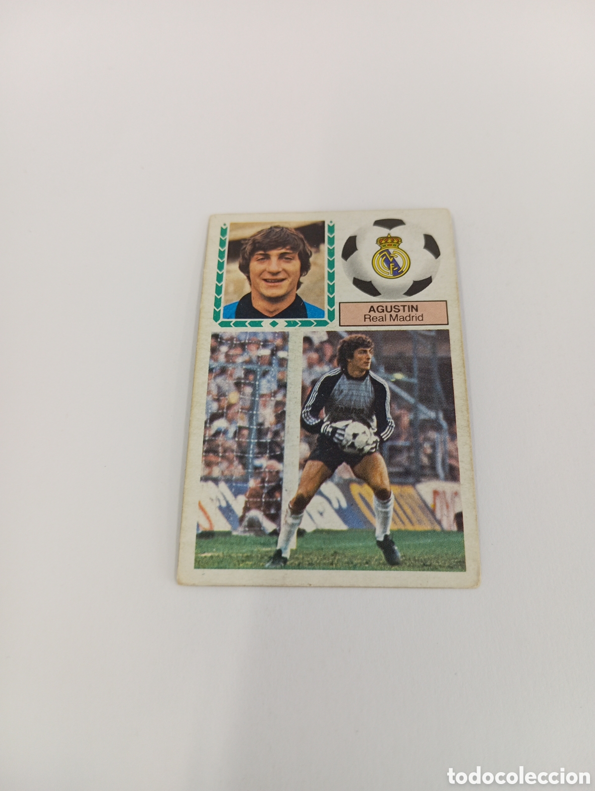 Cromos de f&uacute;tbol: AGUST&Iacute;N Real Madrid Liga Este 1983 1984 NUEVO 83 84 SIN PEGAR