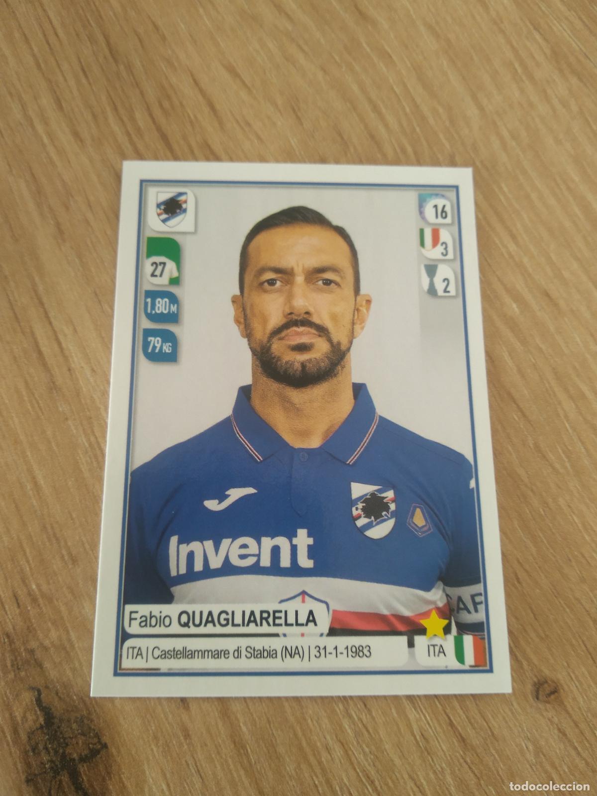 Cromos de f&uacute;tbol: 462 QUAGLIARELLA SAMPDORIA CROMO FUTBOL PANINI LIGA ITALIA 19-20 CALCIATORI 2019-2020