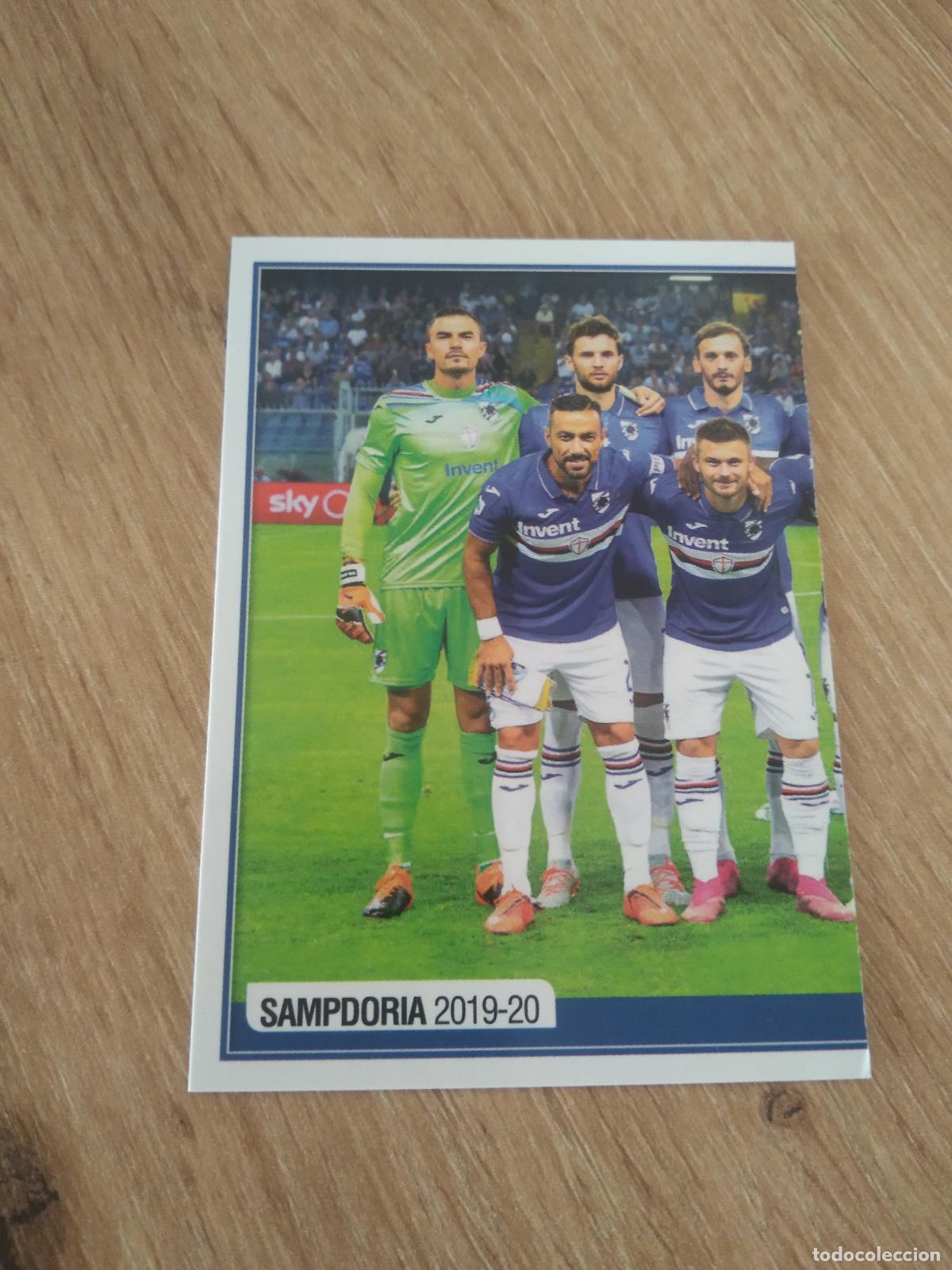 Cromos de f&uacute;tbol: 463 EQUIPO PLANTILLA SAMPDORIA CROMO FUTBOL PANINI LIGA ITALIA 19-20 CALCIATORI 2019-2020