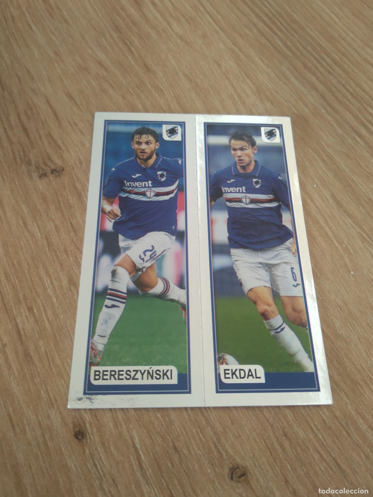 Cromos de f&uacute;tbol: 466 BERESZYNSKI EKDAL SAMPDORIA CROMO FUTBOL PANINI LIGA ITALIA 19-20 CALCIATORI 2019-2020