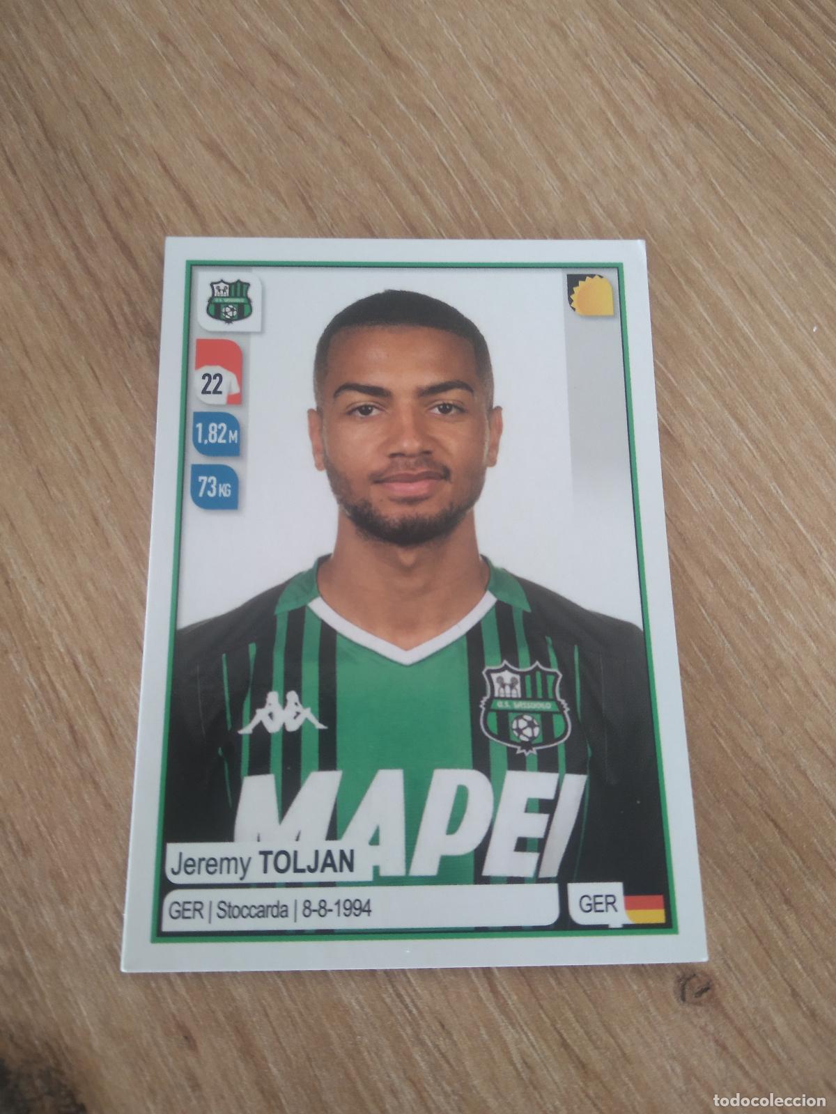 Cromos de f&uacute;tbol: 477 JEREMY TOLJAN SASSUOLO CROMO FUTBOL PANINI LIGA ITALIA 19-20 CALCIATORI 2019-2020