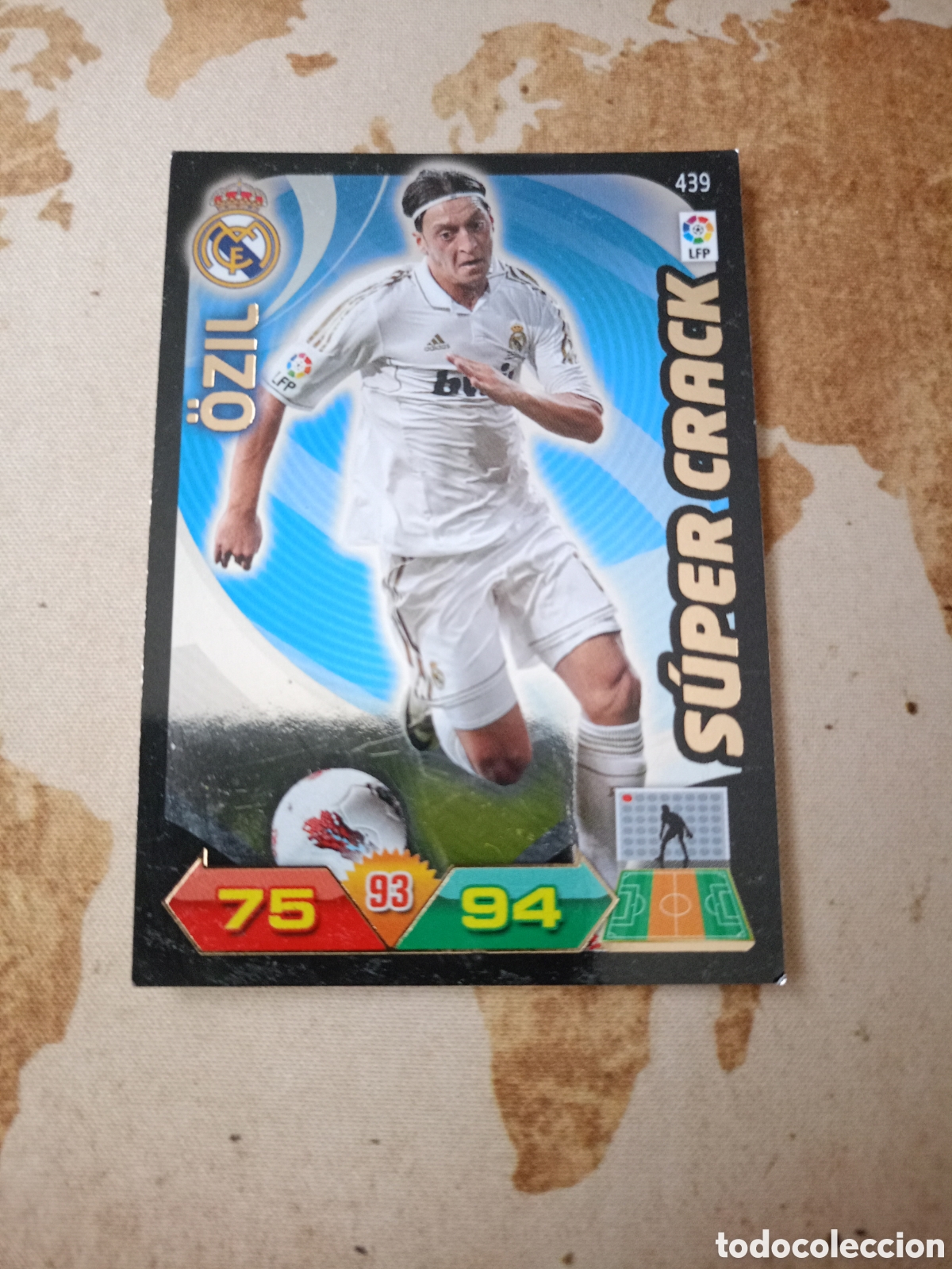 Cromos de Futebol: # S&uacute;per Crack 439 OZIL Adrenalyn 2011-12