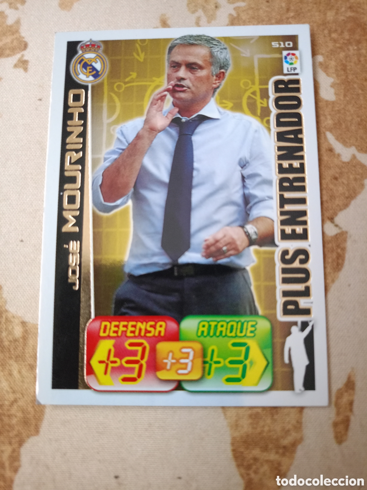Cromos de Futebol: # PLUS Entrenador 510 MOURINHO Adrenalyn 2012-13