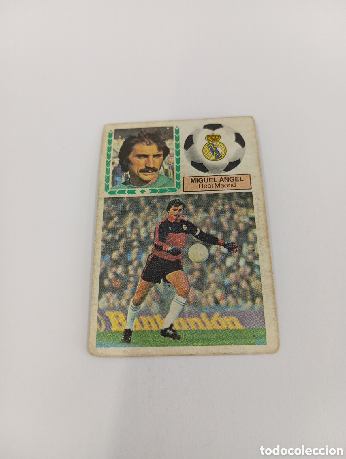 Cartes &agrave; collectionner de Football: MIGUEL &Aacute;NGEL Real Madrid Liga Este 1983 1984 NUEVO 83 84 SIN PEGAR