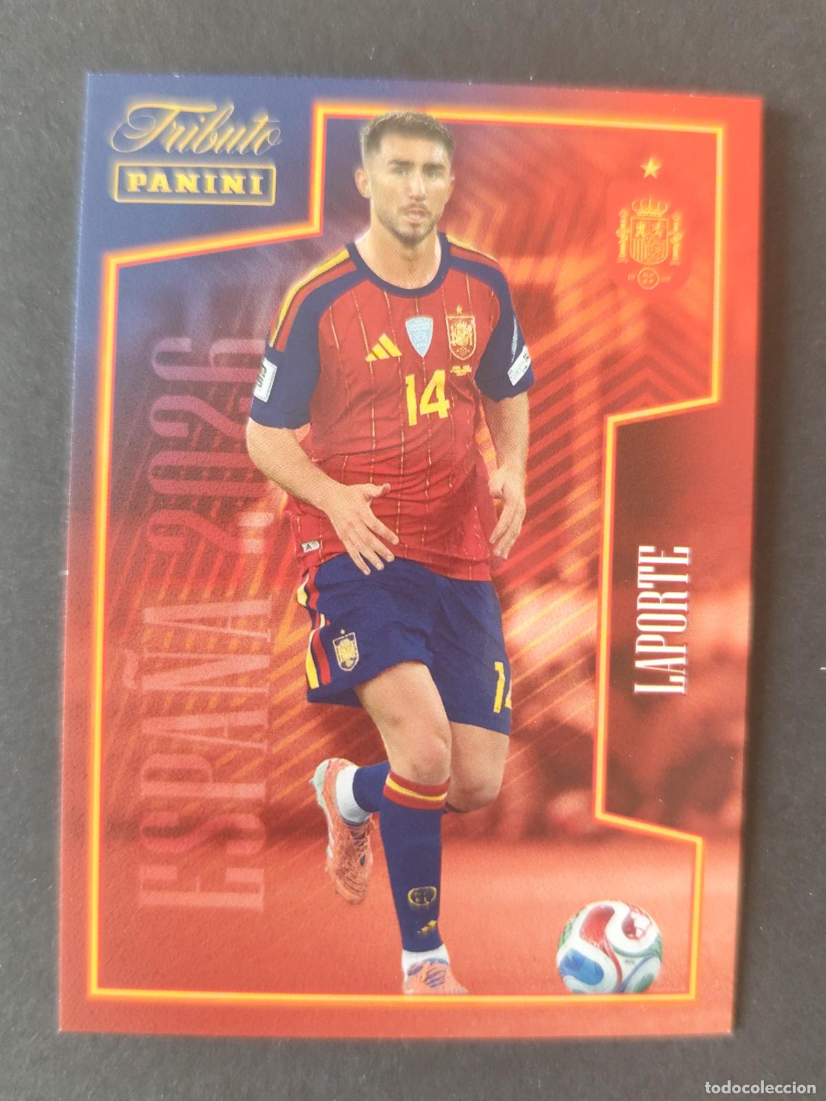 Figurine di Calcio: 47 LAPORTE LA ROJA 2026 TRIBUTO SELECCI&Oacute;N ESPA&Ntilde;OLA 2010-2026 &iexcl;VAMOS CAMPEONES!