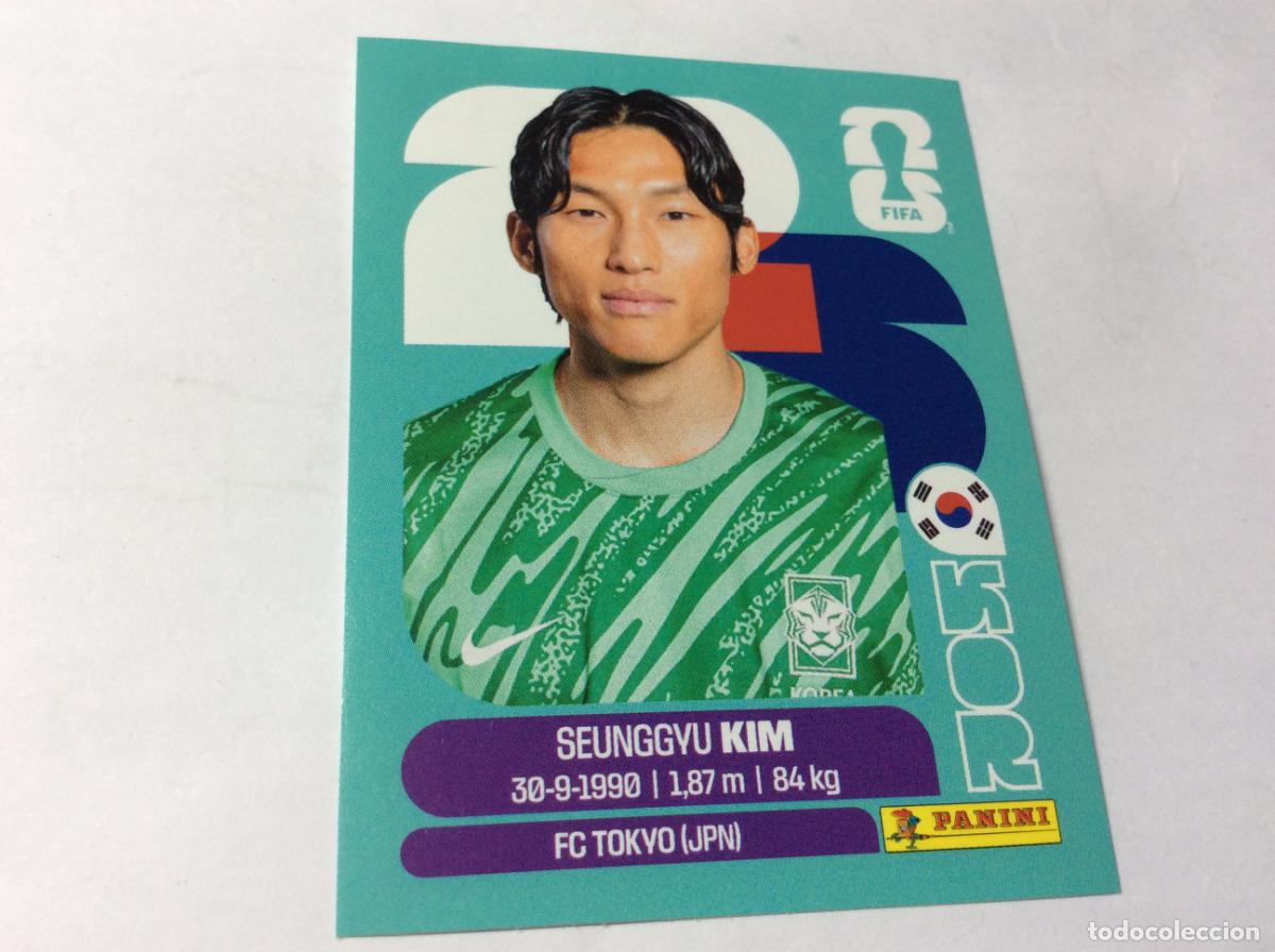 Cromos de f&uacute;tbol: KOR3 KOR 3 SeungGyu Kim Corea del Sur Cromo Sticker FIFA World Cup 2026 26 Panini