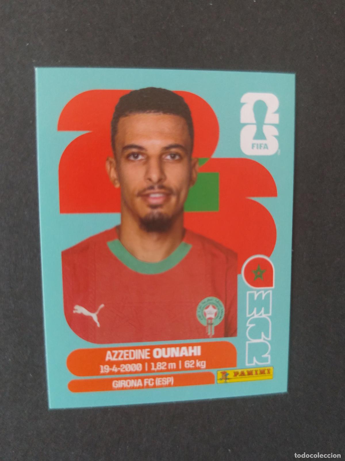 Cromos de f&uacute;tbol: MAR11 AZZEDINE OUNAHI 11 MARRUECOS MUNDIAL FIFA WORLD CUP 2026 STICKER PANINI SIN PEGAR
