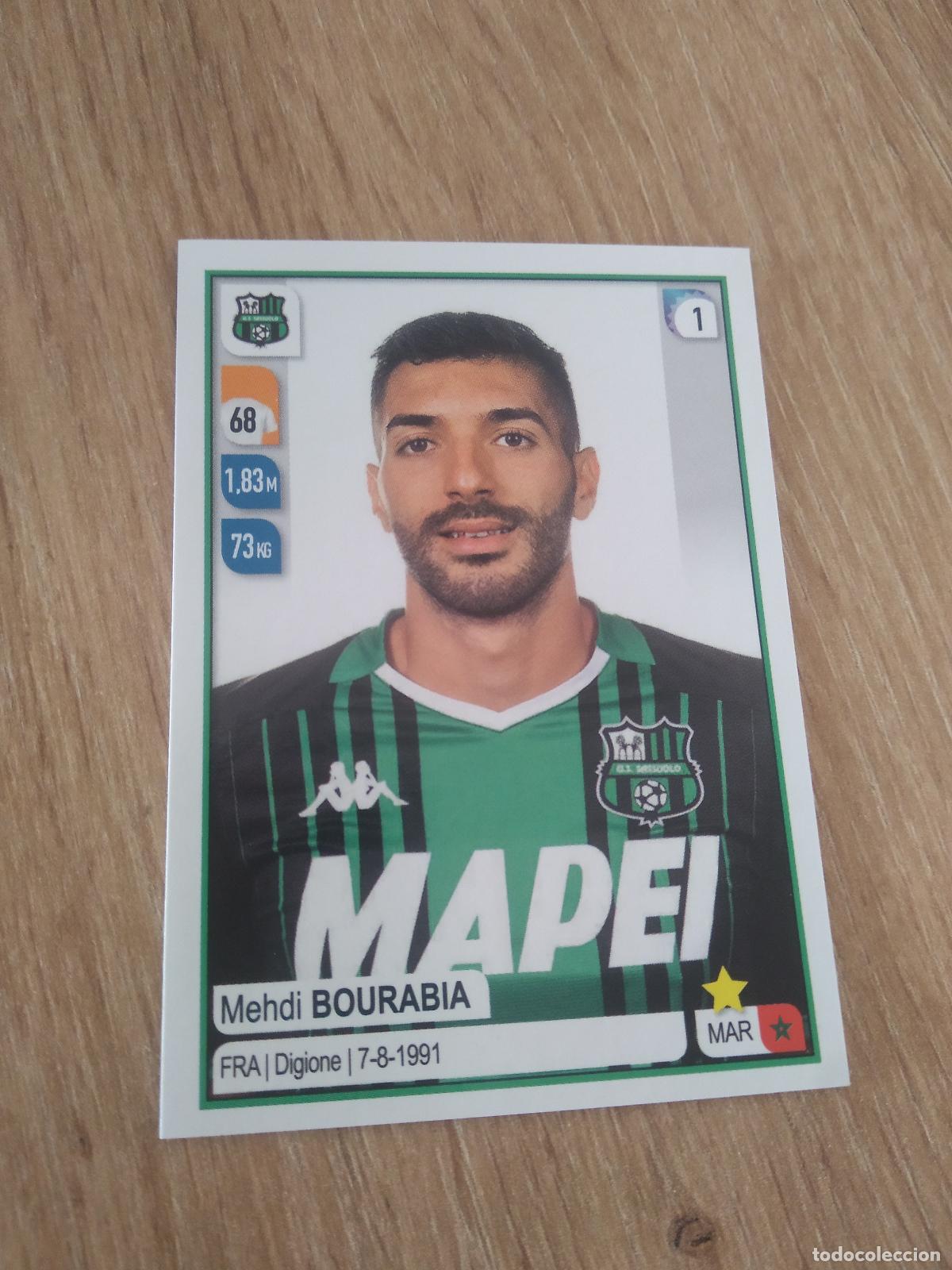 Cromos de f&uacute;tbol: 481 MEHDI BOURABIA SASSUOLO CROMO FUTBOL PANINI LIGA ITALIA 19-20 CALCIATORI 2019-2020