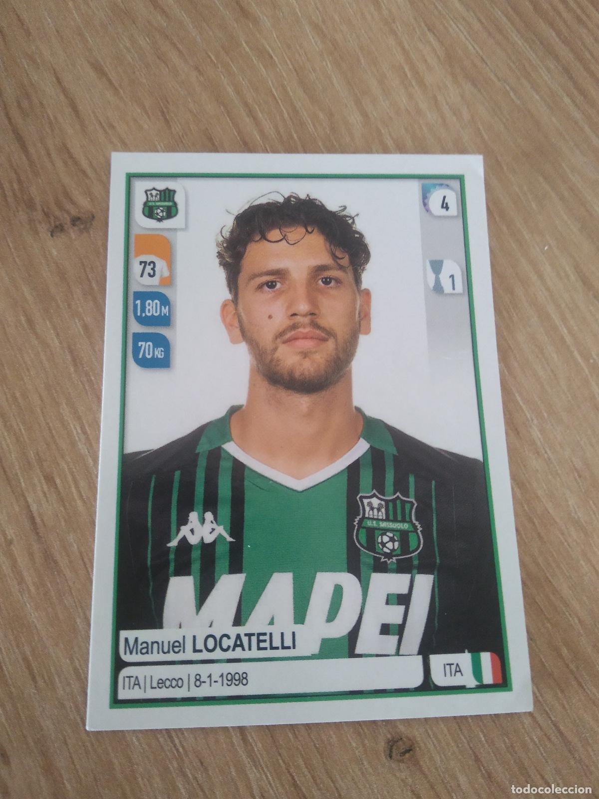 Cromos de f&uacute;tbol: 484 LOCATELLI SASSUOLO CROMO FUTBOL PANINI LIGA ITALIA 19-20 CALCIATORI 2019-2020