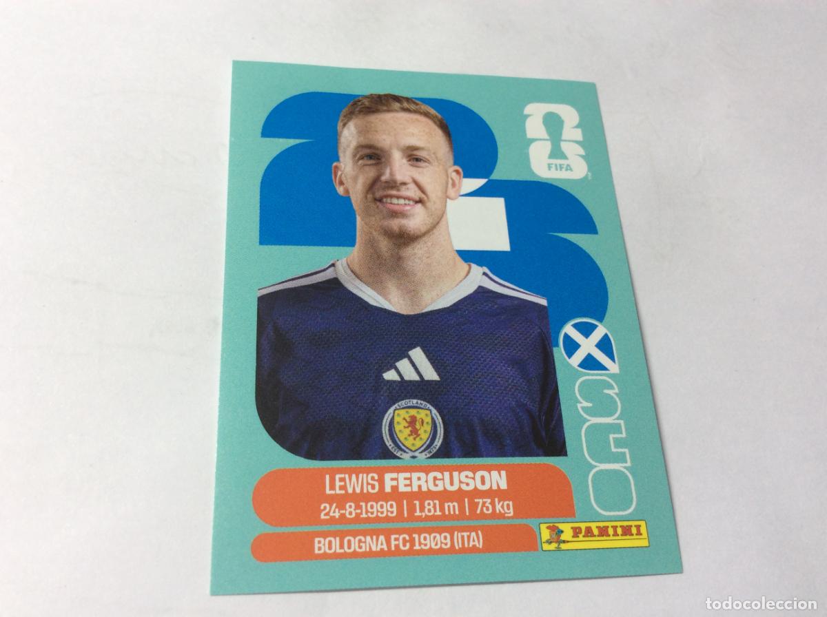 Cromos de f&uacute;tbol: SCO14 SCO 14 Lewis Ferguson Escocia Cromo Sticker FIFA World Cup 2026 26 Panini