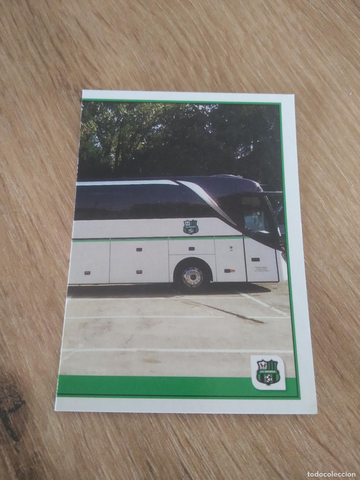 Cromos de f&uacute;tbol: 497 AUTOBUS SASSUOLO CROMO FUTBOL PANINI LIGA ITALIA 19-20 CALCIATORI 2019-2020