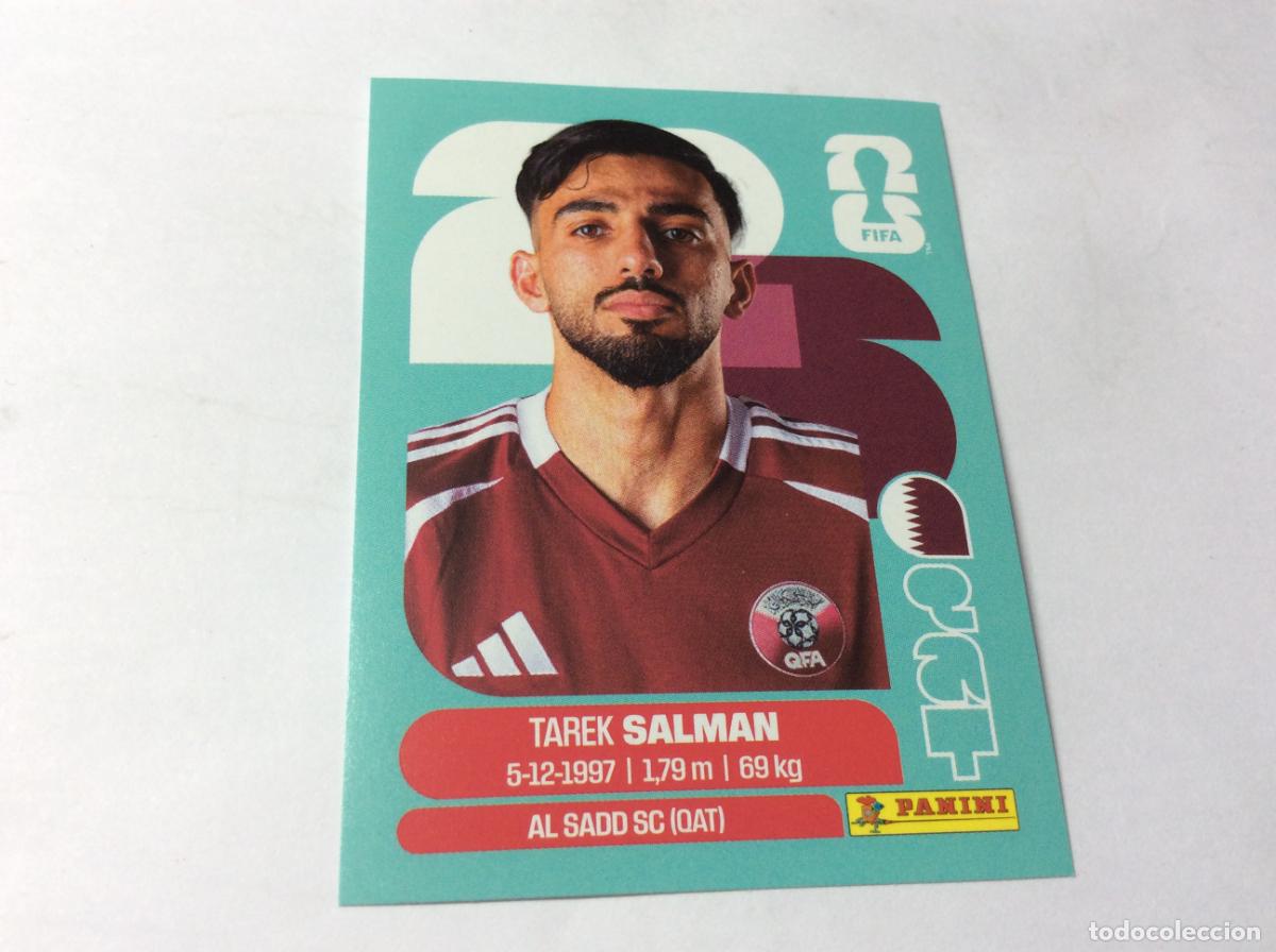 Cromos de f&uacute;tbol: QAT8 QAT 8 Tarek Salman Qatar Cromo Sticker FIFA World Cup 2026 26 Panini