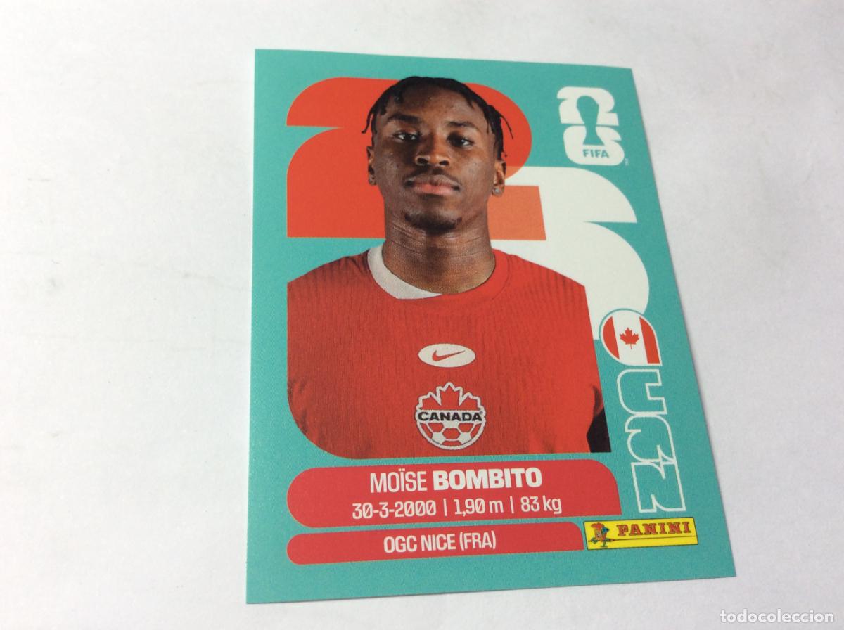 Cromos de f&uacute;tbol: CAN8 CAN 8 Mo&iuml;se Bombito Canad&aacute; Cromo Sticker FIFA World Cup 2026 26 Panini