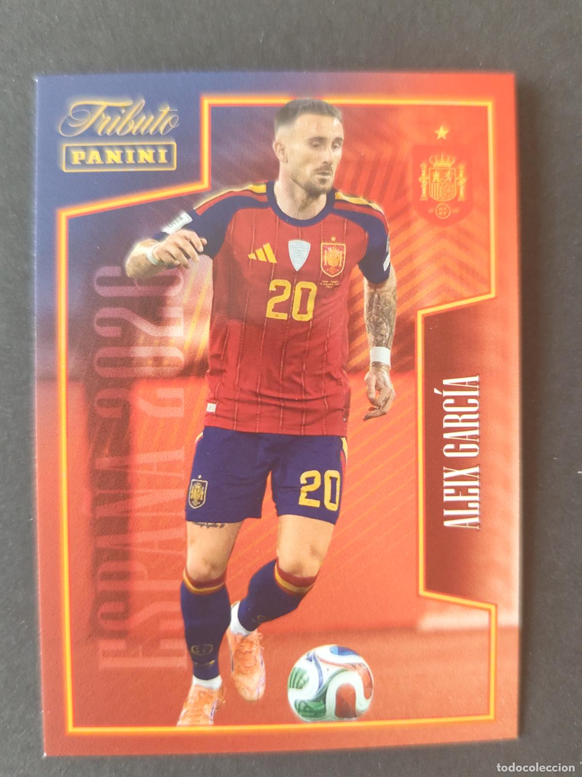 Cromos de f&uacute;tbol: 53 ALEIX GARC&Iacute;A LA ROJA 2026 TRIBUTO SELECCI&Oacute;N ESPA&Ntilde;OLA 2010-2026 &iexcl;VAMOS CAMPEONES!