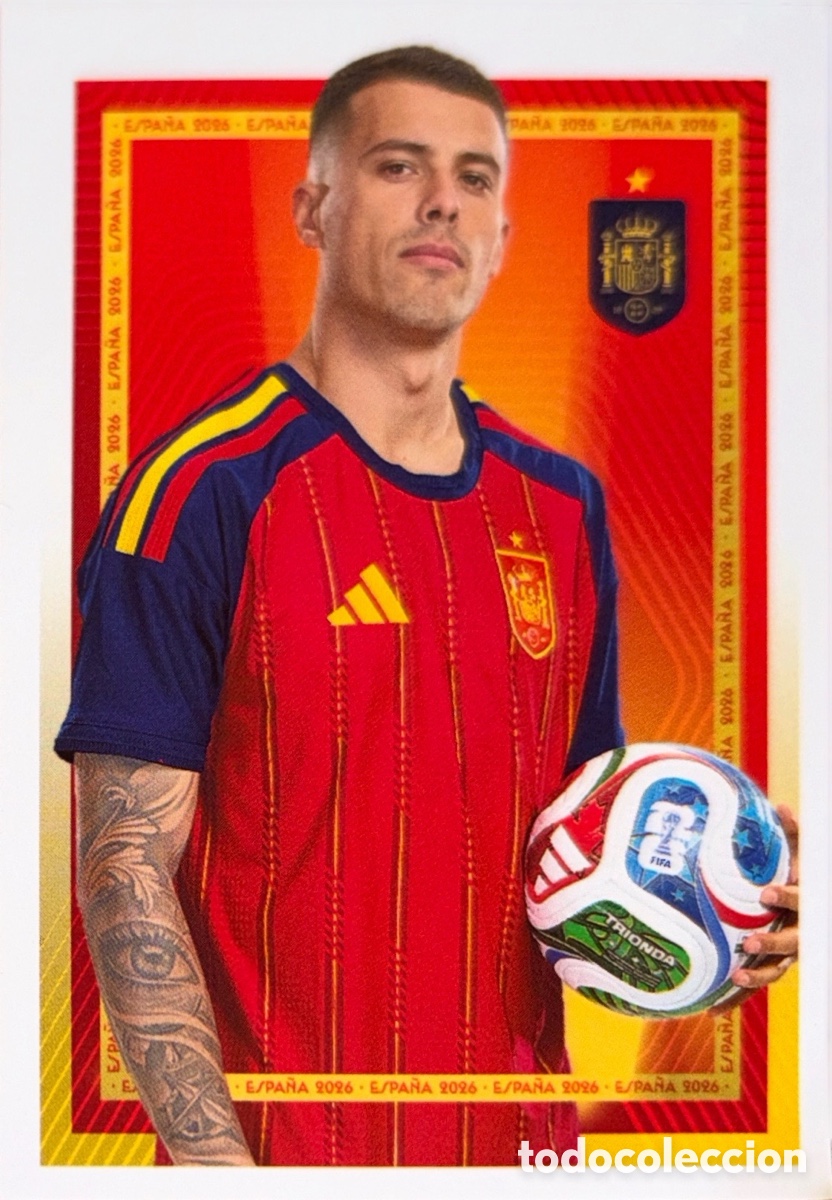 Figurine di Calcio: 13 Pedro Porro - Colecci&oacute;n Oficial de Cromos de la Selecci&oacute;n Espa&ntilde;ola 2026 (CARREFOUR - PANINI)