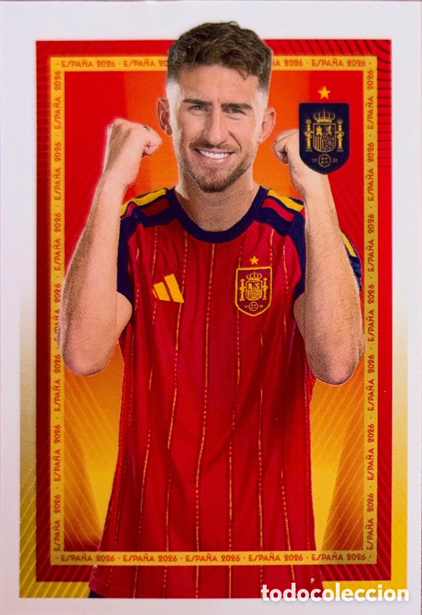 Figurine di Calcio: 19 Laporte - Colecci&oacute;n Oficial de Cromos de la Selecci&oacute;n Espa&ntilde;ola 2026 (CARREFOUR - PANINI)