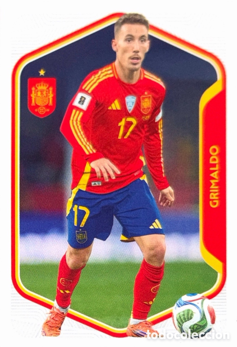 Figurine di Calcio: 29 Grimaldo- Colecci&oacute;n Oficial de Cromos de la Selecci&oacute;n Espa&ntilde;ola 2026 (CARREFOUR - PANINI)