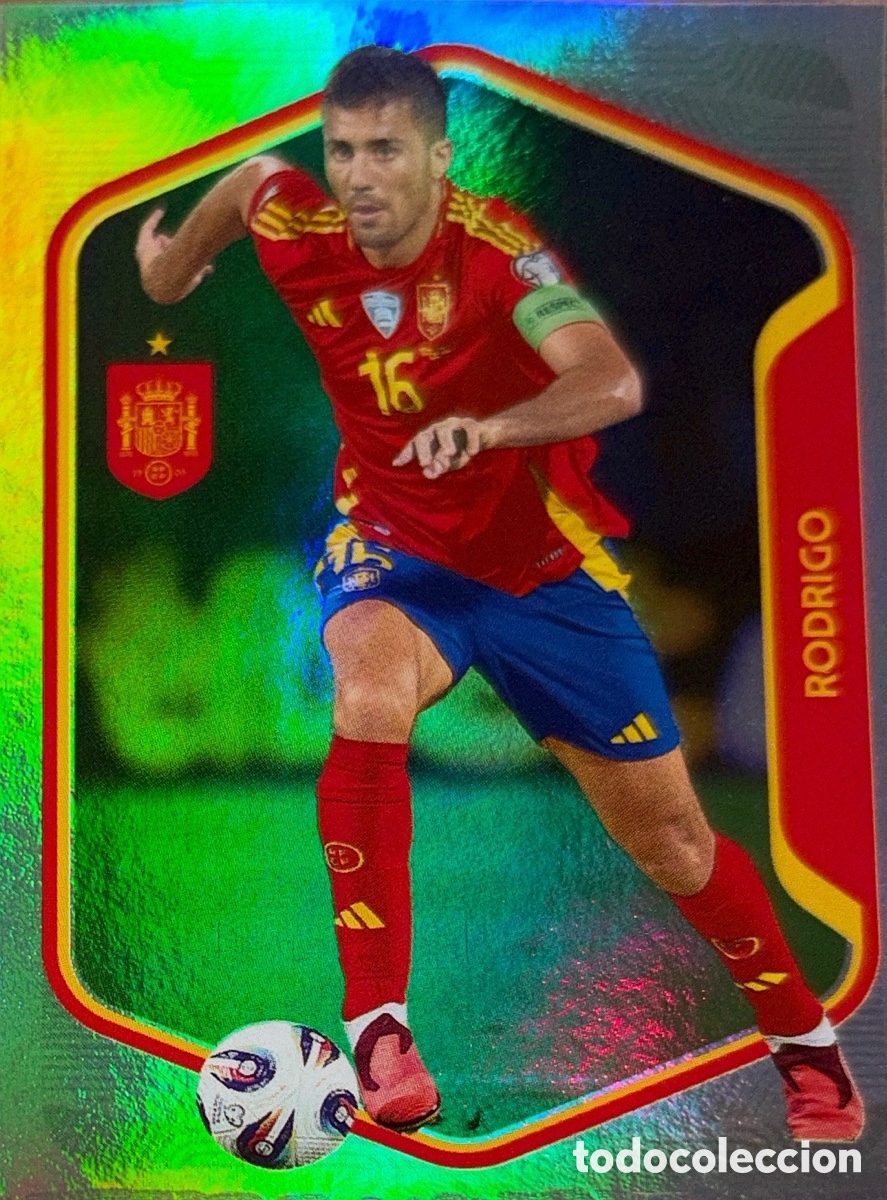 Figurine di Calcio: 32 Rodrigo - Colecci&oacute;n Oficial de Cromos de la Selecci&oacute;n Espa&ntilde;ola 2026 (CARREFOUR - PANINI)