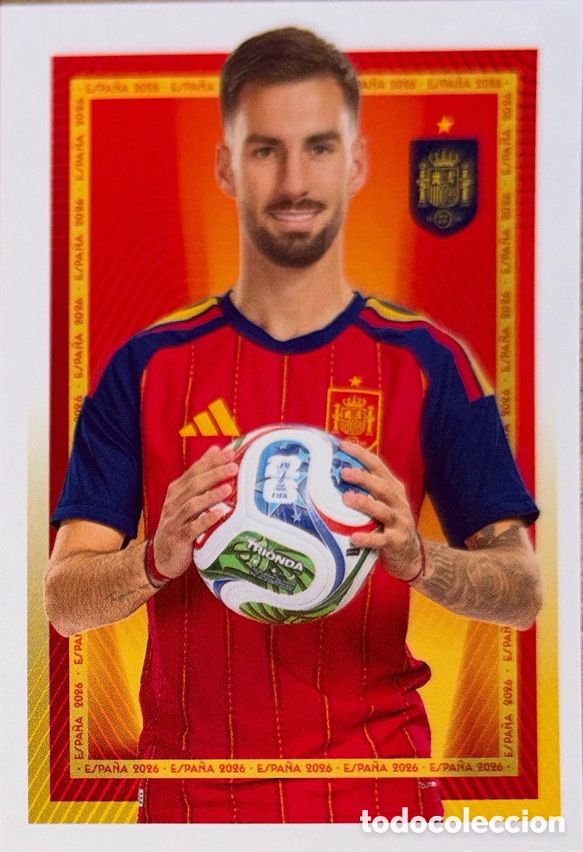 Figurine di Calcio: 43 Alex Baena - Colecci&oacute;n Oficial de Cromos de la Selecci&oacute;n Espa&ntilde;ola 2026 (CARREFOUR - PANINI)