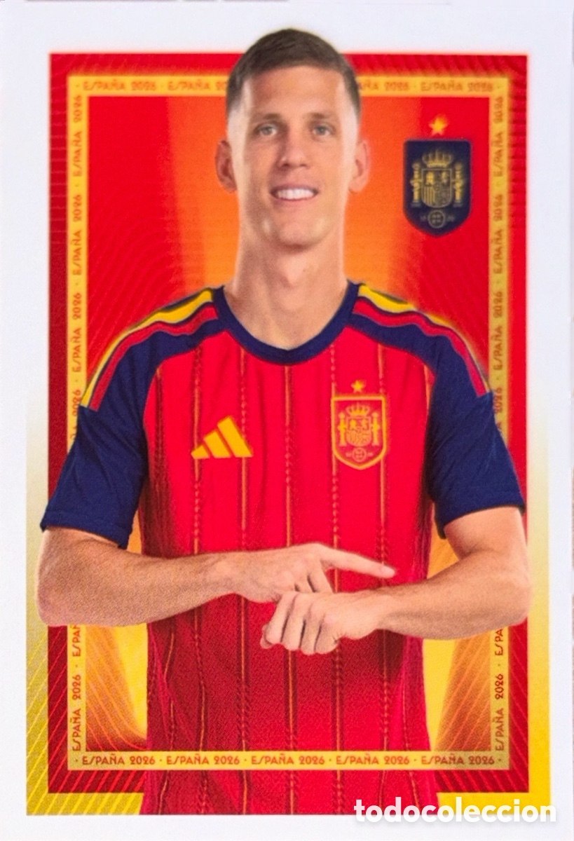 Figurine di Calcio: 47 Dani Olmo - Colecci&oacute;n Oficial de Cromos de la Selecci&oacute;n Espa&ntilde;ola 2026 (CARREFOUR - PANINI)