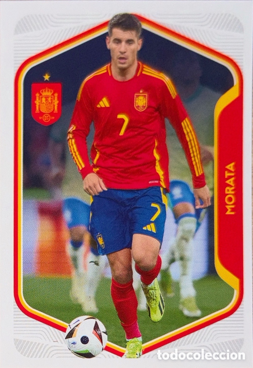 Figurine di Calcio: 55 Morata - Colecci&oacute;n Oficial de Cromos de la Selecci&oacute;n Espa&ntilde;ola 2026 (CARREFOUR - PANINI)