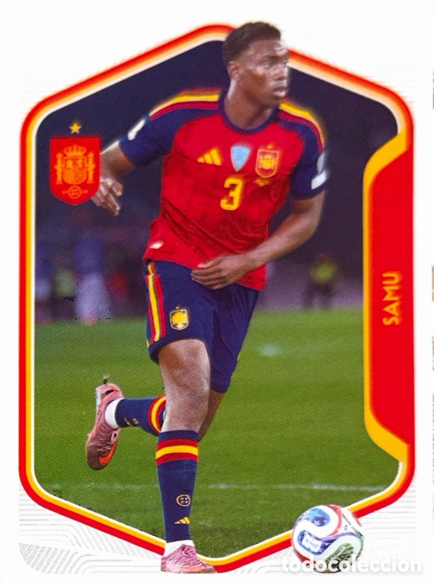 Figurine di Calcio: 57 Samu - Colecci&oacute;n Oficial de Cromos de la Selecci&oacute;n Espa&ntilde;ola 2026 (CARREFOUR - PANINI)