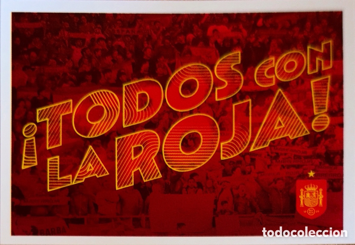 Figurine di Calcio: 66 &iexcl;TODOS CON LA ROJA! -Colecci&oacute;n Oficial de Cromos de la Selecci&oacute;n Espa&ntilde;ola 2026 (CARREFOUR PANINI