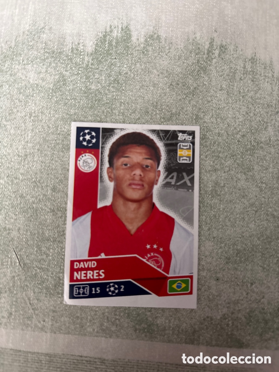 Cromos de f&uacute;tbol: TOPPS MATCH ATTAX UEFA CHAMPIONS LEAGUE 2020 2021 DAVID NERES AJAX 16