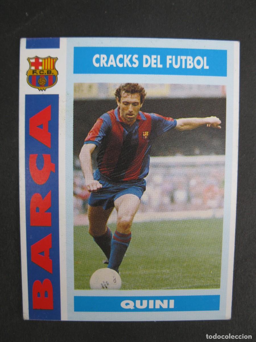 Cromos de f&uacute;tbol: QUINI - CRACKS DEL FUTBOL - CARD N&ordm; 36 - COL.LECCI&Oacute; BAR&Ccedil;A - TEMPORADA 92-93.