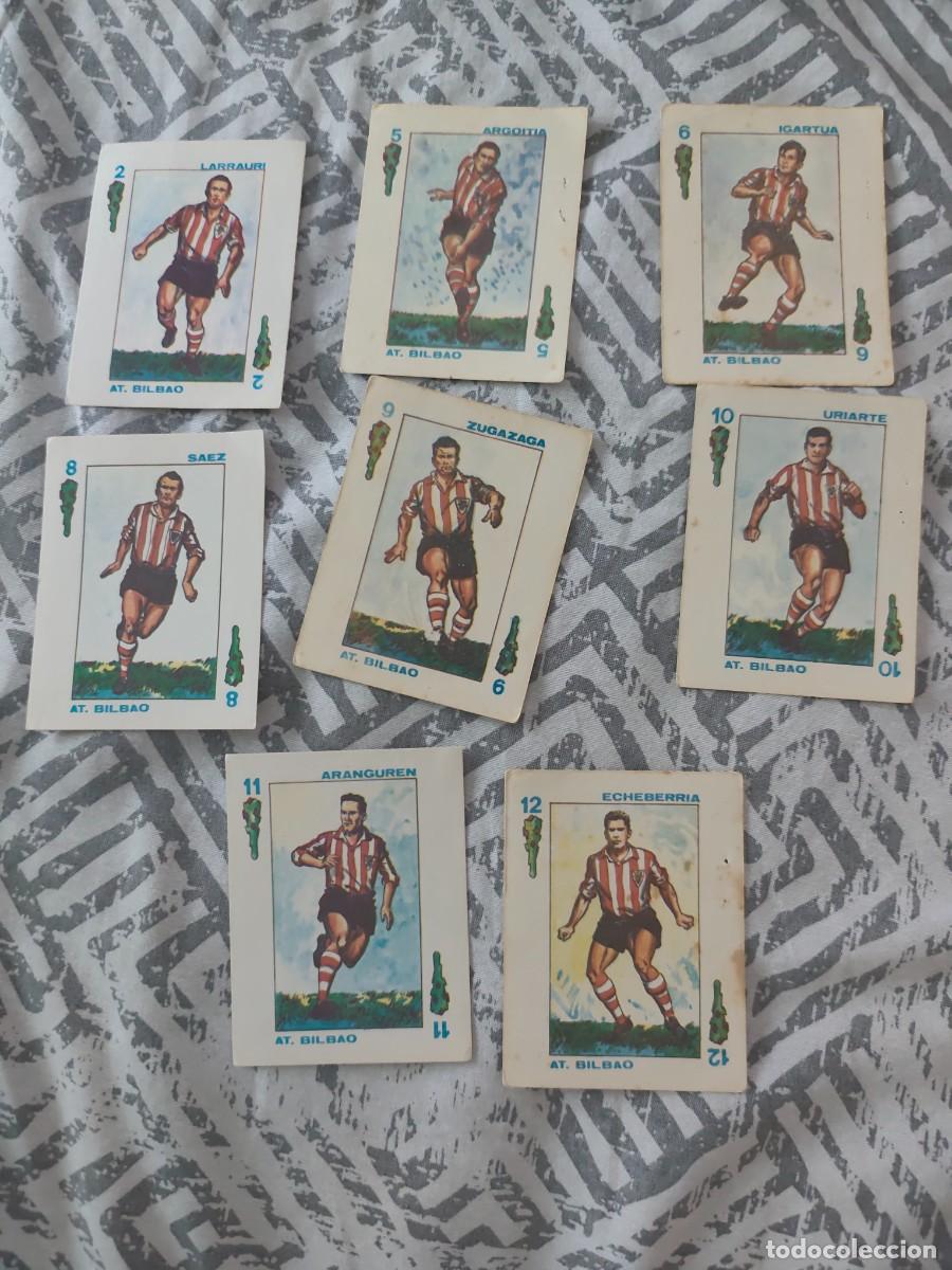Cromos de Futebol: Lote 8 cromos carta editorial gigarpe Atl&eacute;tico de Bilbao