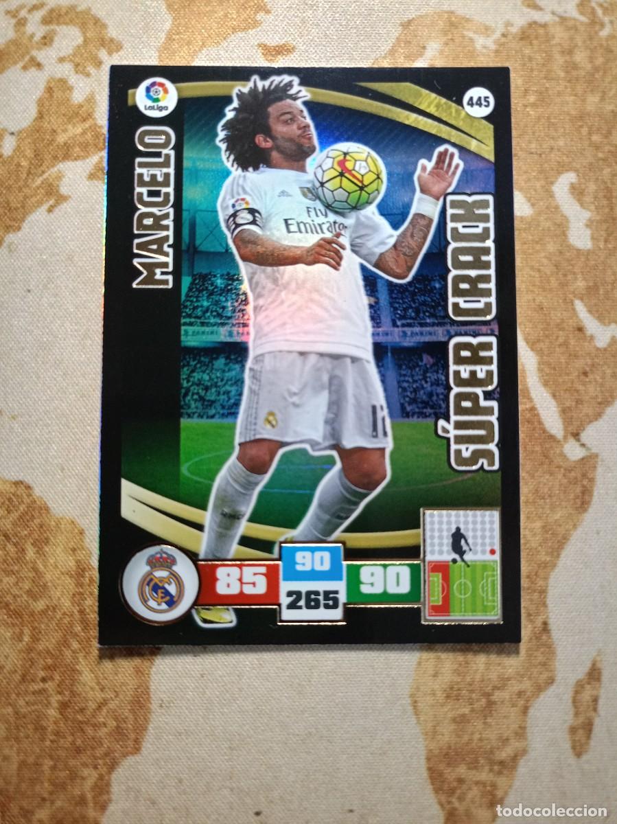 Cromos de f&uacute;tbol: S&uacute;per Crack 445 MARCELO Adrenalyn 2015-16