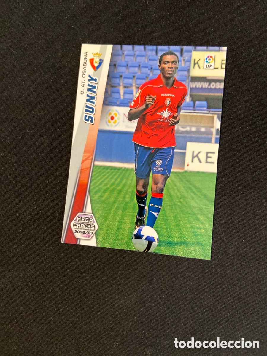 Figurine di Calcio: SUNNY NUEVO FICHAJE 443 (OSASUNA) PANINI MEGACRACKS 2008-2009 08 09 CROMO CARTA M-5
