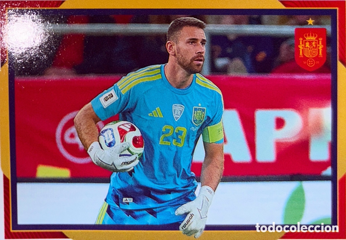 Figurine di Calcio: 6 Unai Simon - Colecci&oacute;n Oficial de Cromos de la Selecci&oacute;n Espa&ntilde;ola 2026 (CARREFOUR - PANINI)