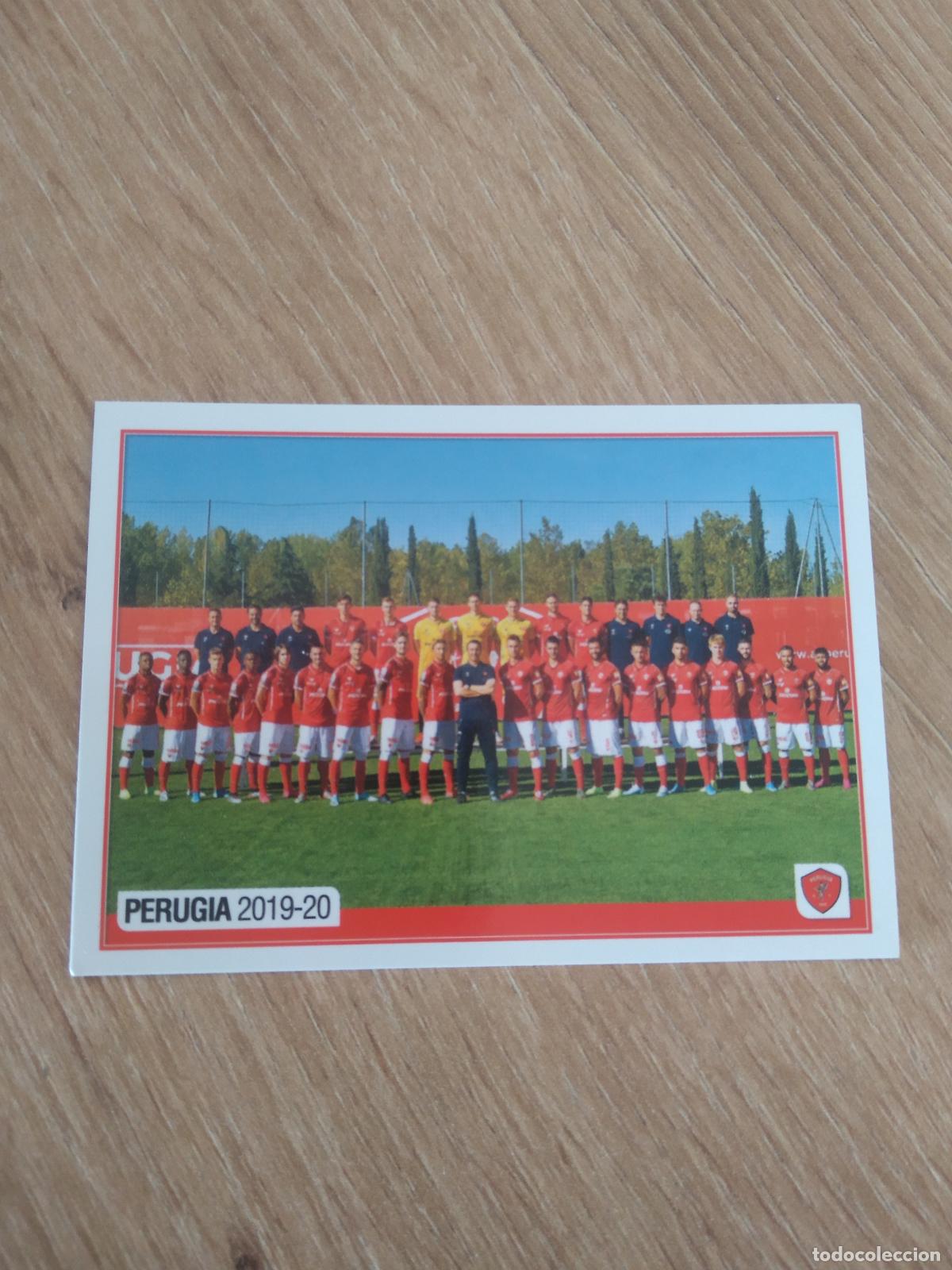 Cromos de f&uacute;tbol: 680 EQUIPO PLANTILLA PERUGIA CROMO FUTBOL PANINI LIGA ITALIA 19-20 CALCIATORI 2019-2020