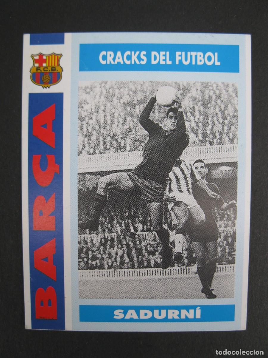 Cromos de f&uacute;tbol: SADURN&Iacute; - CRACKS DEL FUTBOL - CARD N&ordm; 31 - COL.LECCI&Oacute; BAR&Ccedil;A - TEMPORADA 92-93.