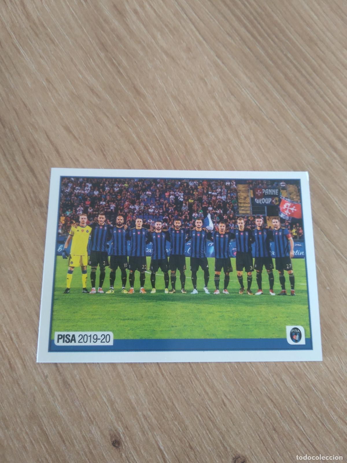 Cromos de f&uacute;tbol: 695 EQUIPO PLANTILLA PISA CROMO FUTBOL PANINI LIGA ITALIA 19-20 CALCIATORI 2019-2020
