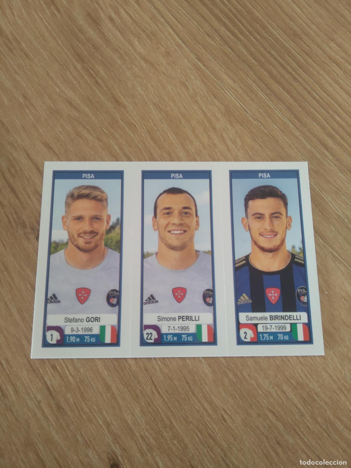 Cromos de f&uacute;tbol: 696 GORI PERILLI BIRINDELLI PISA CROMO FUTBOL PANINI LIGA ITALIA 19-20 CALCIATORI 2019-2020