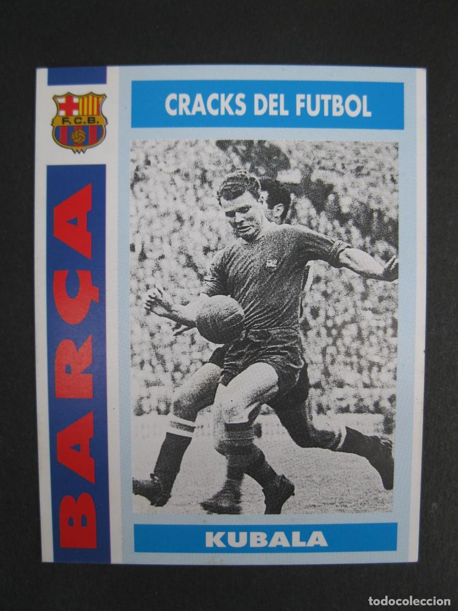 Cromos de f&uacute;tbol: KUBALA - CRACKS DEL FUTBOL - CARD N&ordm; 30 - COL.LECCI&Oacute; BAR&Ccedil;A - TEMPORADA 92-93.
