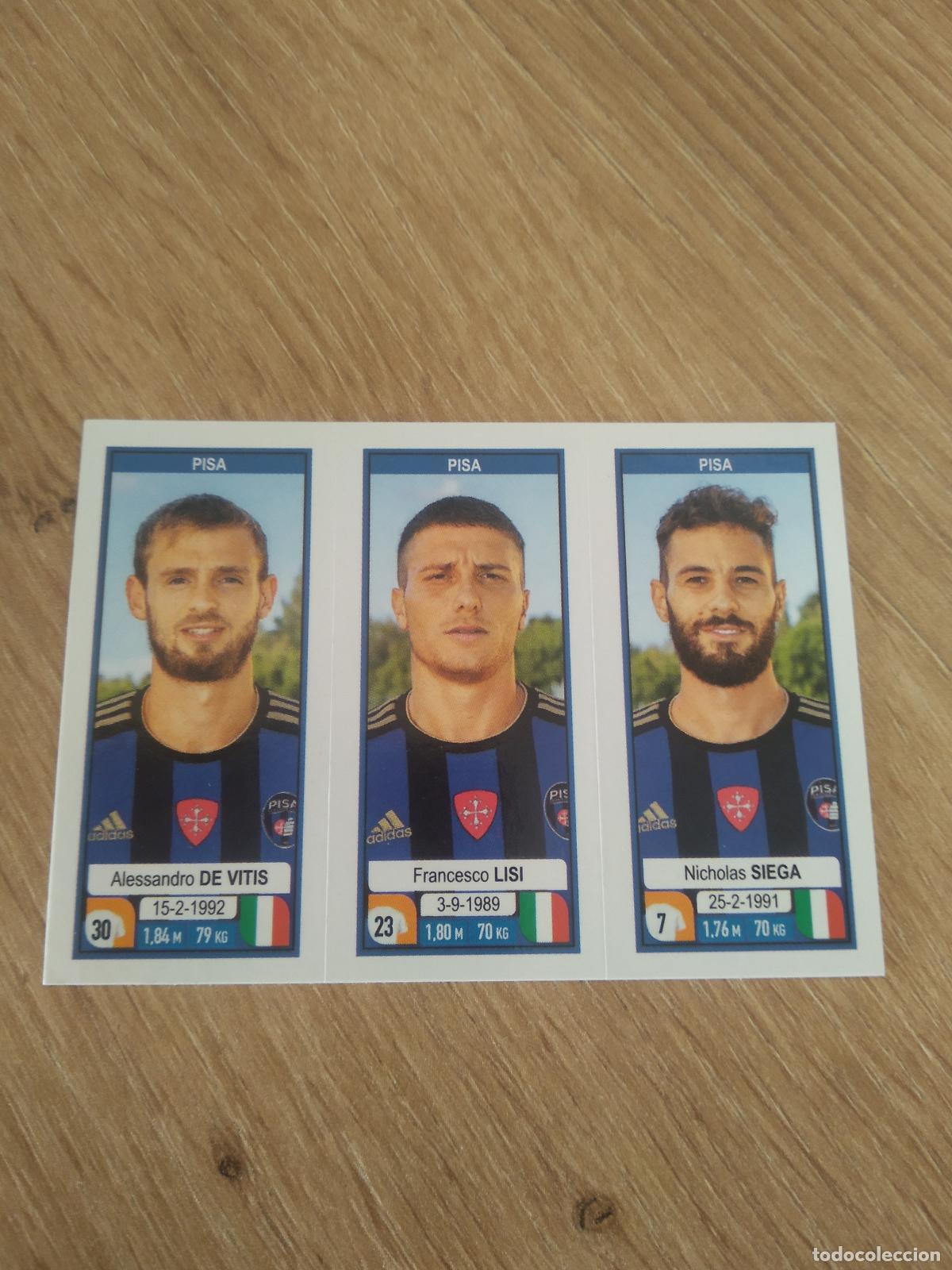 Cromos de f&uacute;tbol: 700 DE VITIS LISI SIEGA PISA CROMO FUTBOL PANINI LIGA ITALIA 19-20 CALCIATORI 2019-2020