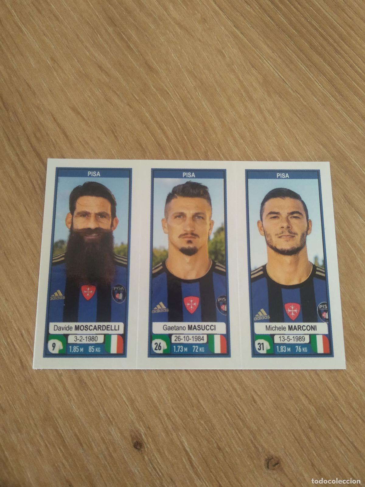 Cromos de f&uacute;tbol: 701 MOSCARDELLI MASUCCI MARCONI PISA CROMO FUTBOL PANINI LIGA ITALIA 19-20 CALCIATORI 2019-2020