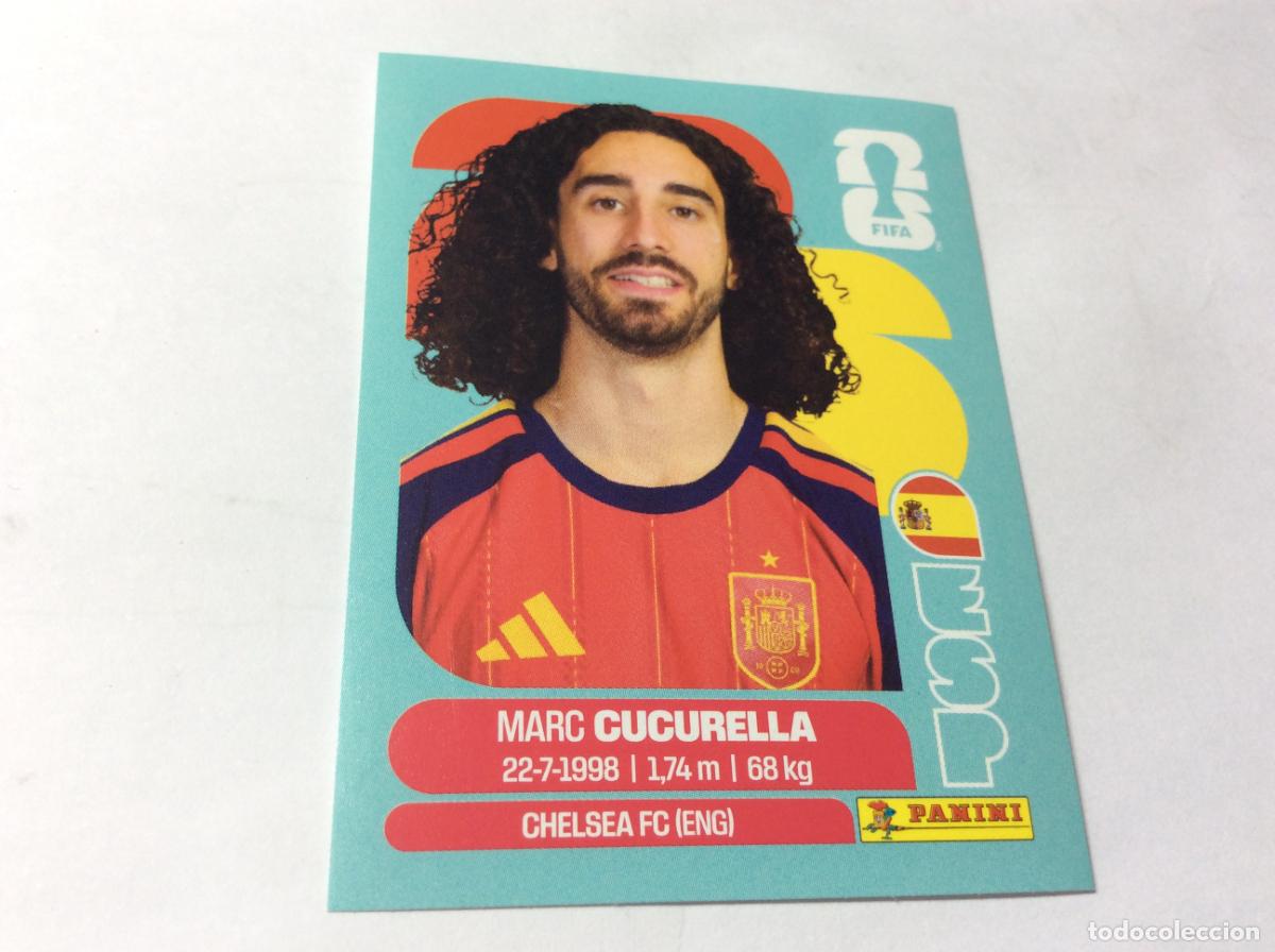 Cromos de f&uacute;tbol: ESP8 ESP 8 Marc Cucurella Espa&ntilde;a Cromo Sticker FIFA World Cup 2026 26 Panini