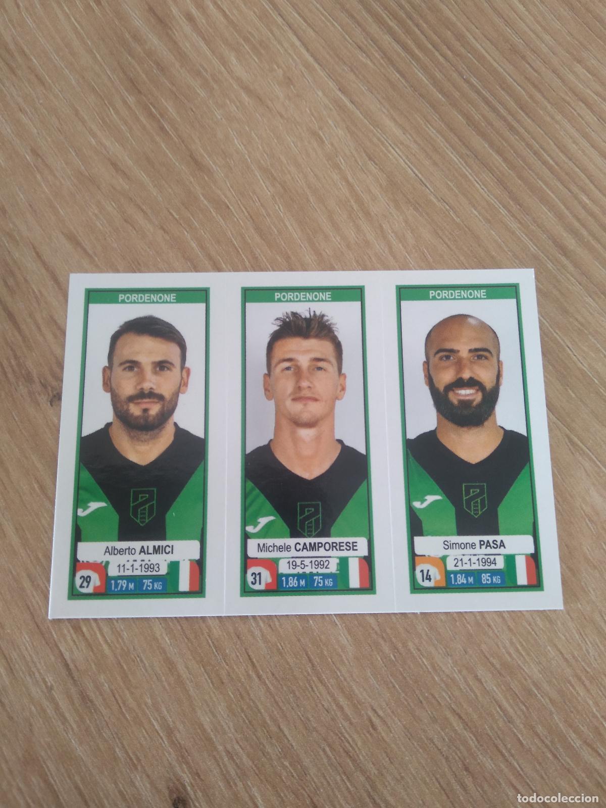 Cromos de f&uacute;tbol: 706 ALMICI CAMPORESE PASA PORDENONE CROMO FUTBOL PANINI LIGA ITALIA 19-20 CALCIATORI 2019-2020