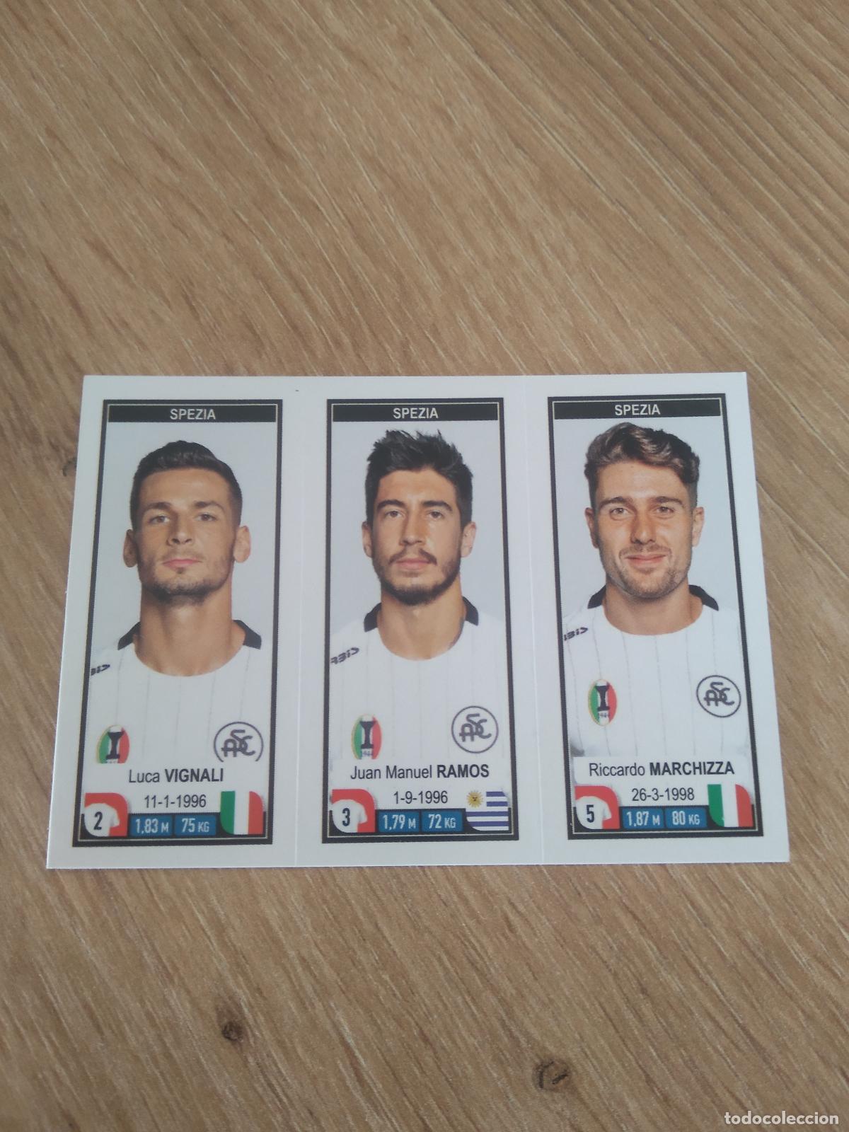 Cromos de f&uacute;tbol: 720 VIGNALI RAMOS MARCHIZZA SPEZIA CROMO FUTBOL PANINI LIGA ITALIA 19-20 CALCIATORI 2019-2020