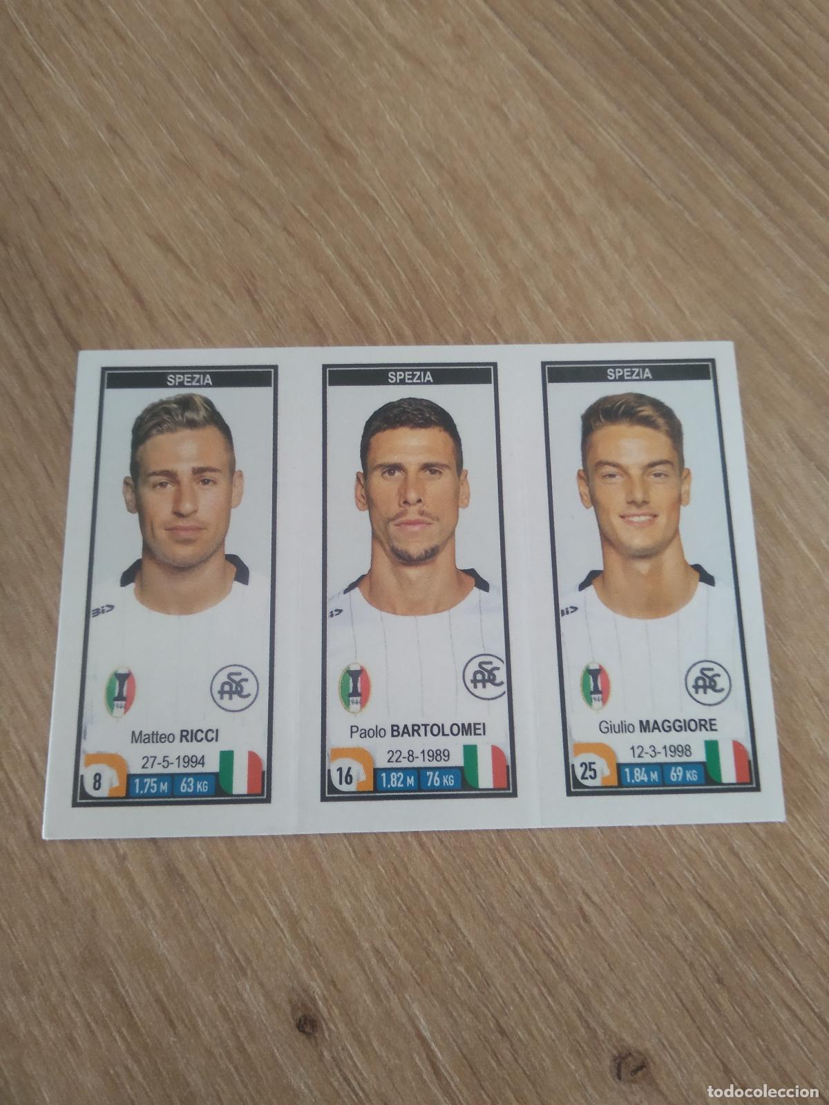 Cromos de f&uacute;tbol: 722 RICCI BARTOLOMEI MAGGIORE SPEZIA CROMO FUTBOL PANINI LIGA ITALIA 19-20 CALCIATORI 2019-2020